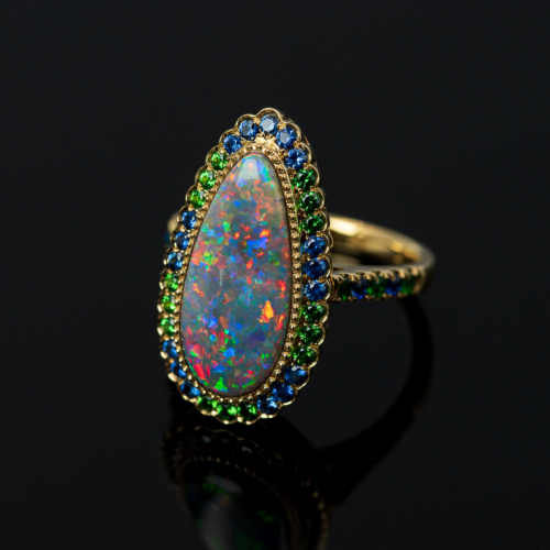 tear drop opal ring 4 1 