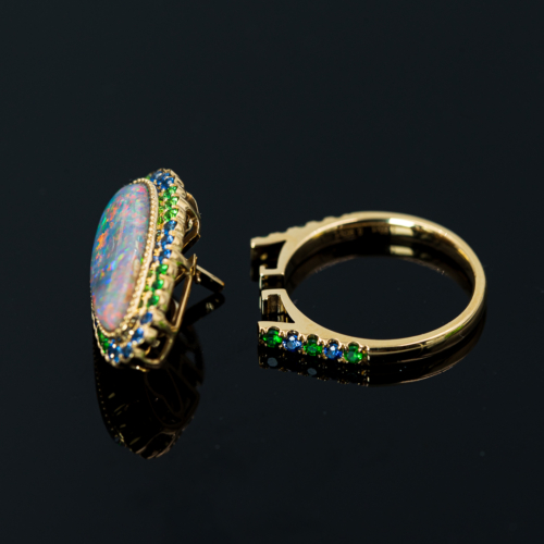 tear drop opal ring 5 1 