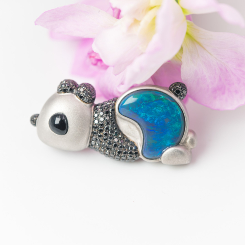 nappy panda brooch 1 1