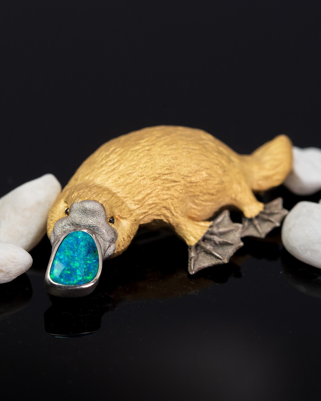 Black Opal Platypus Pin - Image 3