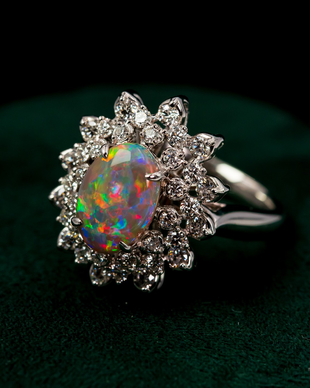 Black Opal Sunflower Jewelry - Image 2