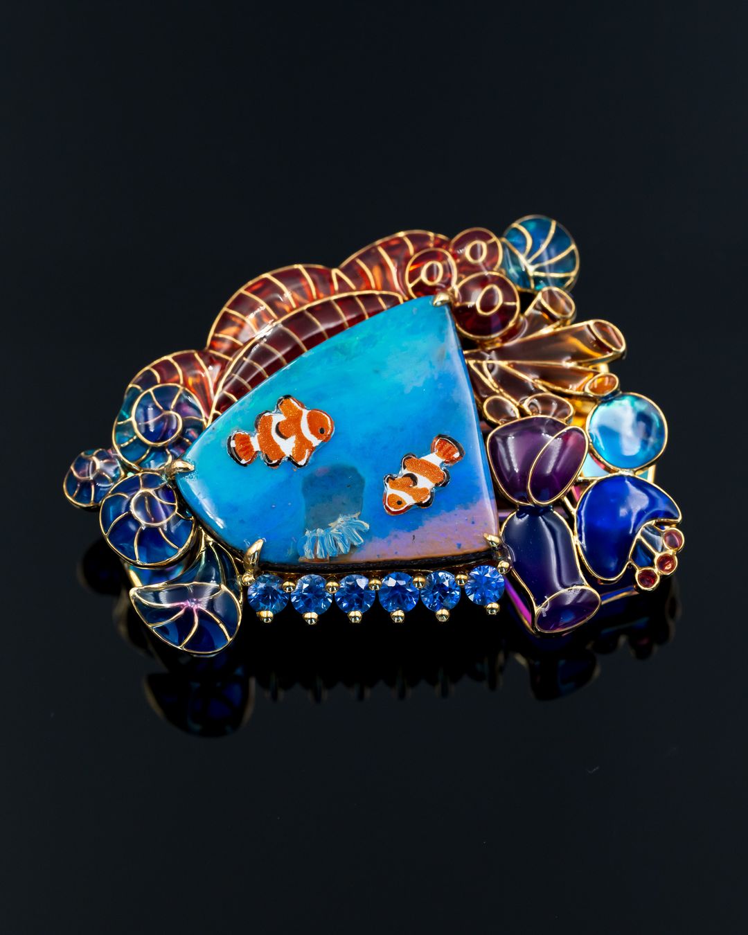 Underwater Opal Brooch - Image 2